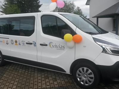 Mini bus für die Bewohner des psychiatrischen Pflegeheims