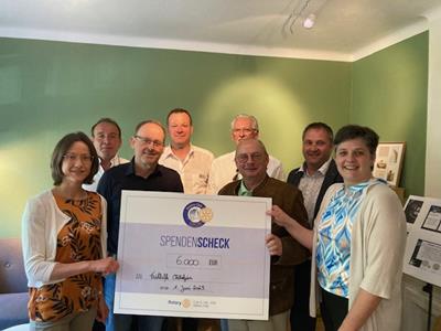 Spendengelder an das Begleitzentrum Griesdeck V.o.G.